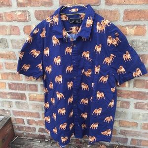 Pug button up!